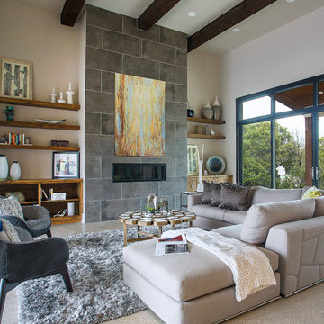 Spanish Oaks Contemporary Residence