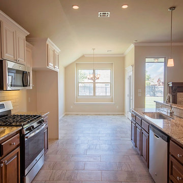 Galley Kitchen with Natural Light