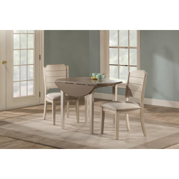 Hillsdale Clarion 5-Piece Round Drop Leaf Dining Set With Side Chairs