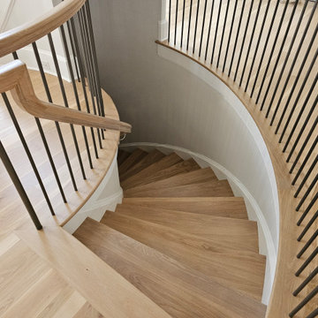 Project #116 | Elegant Curved Staircase