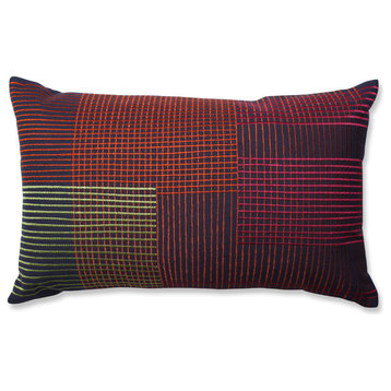 Graphic Lines Multi Rectangular Throw Pillow