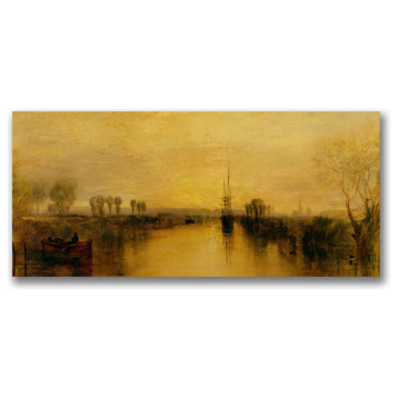 'Chichester Canal, 1829' Canvas Art by Joseph Turner