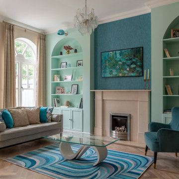 Vibrant Colours House in Teddington