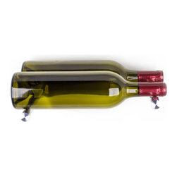 Wine Wall |  Nek-Rite 2 Deep - 12 Bottle Set (Brushed) - Wine Racks