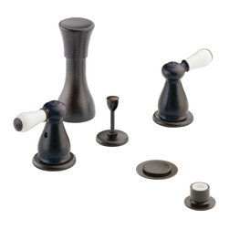Delta Leland&reg; Bidet Faucet - Less Handles - Bidet Faucets