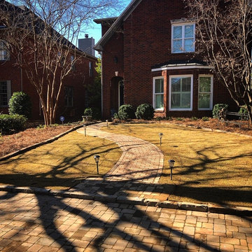 Drainage Solution/Parking Area/ Sod/Straw