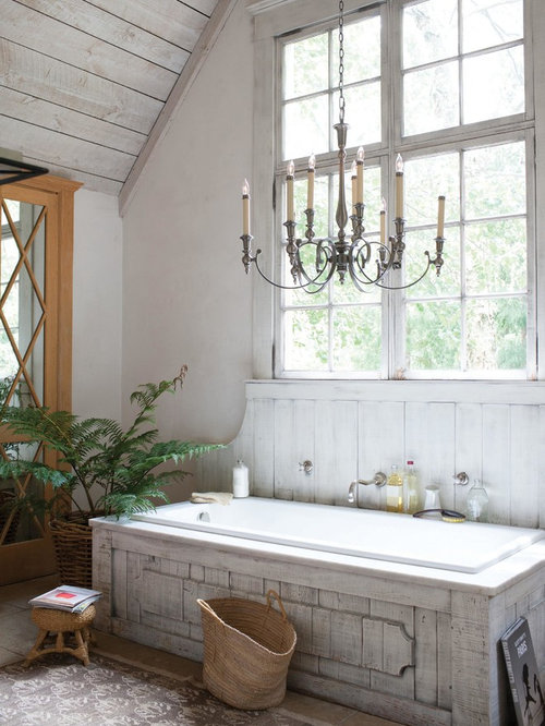 Chandelier Over Tub Home Design Ideas, Pictures, Remodel and Decor