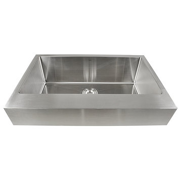 Nantucket EZApron33-5.5 Pro Series Single Bowl Kitchen Sink w/ Apron Front