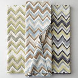 Horchow - Zigzag Throw - Throws