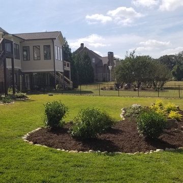 Owens Landscape plan (Backyard drainage, steps & new plants)
