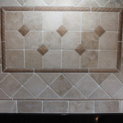 Tumbled Marble Backsplash - Wall And Floor Tile