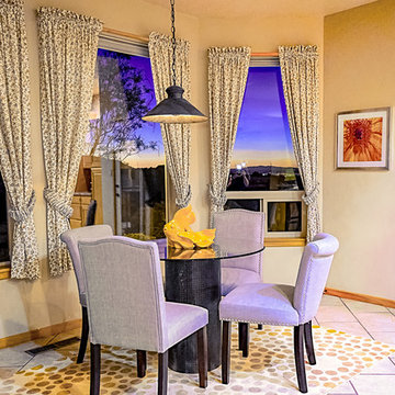 BREAKFAST ROOM AT SUNSET