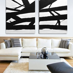 "Crossing The Lines" - Paintings