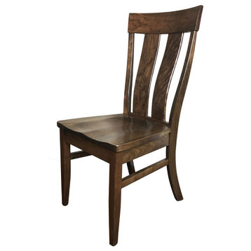 Kinsman Side Chair, Sap Cherry Wood, Cappuccino Stain