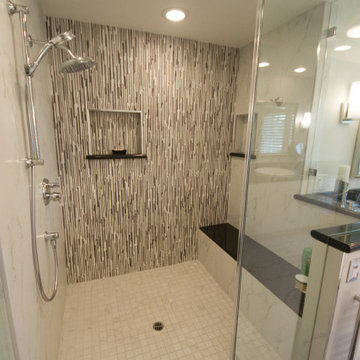 Rustic and Contemporary Combo Bathroom Remodeling in Pasadena, CA