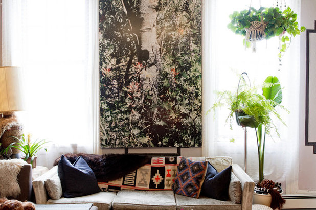 Contemporary Living Room by Rikki Snyder