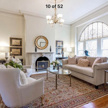 LRs with centered fireplaces