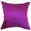 Ekati Plain Pillow Violet 20"x20"