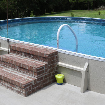Semi-Inground Metric Series Radiant Pool