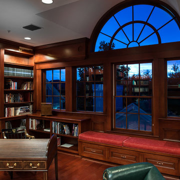 Home Library with an Upper Cupola Octagon & Belvedere