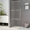 vidaXL Shower Enclosure Walk-in Shower Wall with Clear ESG Glass 35.4"x76.8"