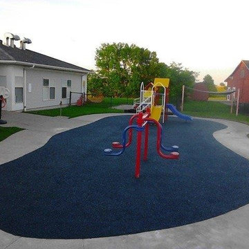No Fault Bonded Rubber Mulch