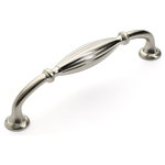 Dynasty Hardware - Super Saver P-8718 Fluted Cabinet Pull, Satin Nickel - The P-8718-AN Super Saver Fluted Cabinet Pull offers great value and quality that is equal to other brand names at a much lower price.