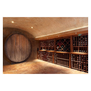 Underground Wine Room - Traditional - Wine Cellar - San Francisco - by ...