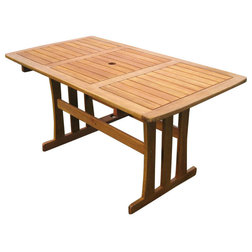 Craftsman Outdoor Dining Tables by VirVentures