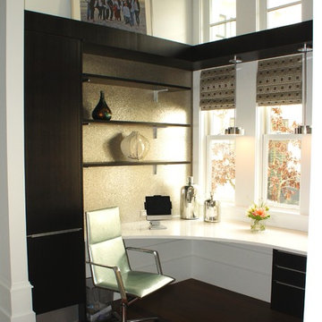 Contemporary Watercolor Home