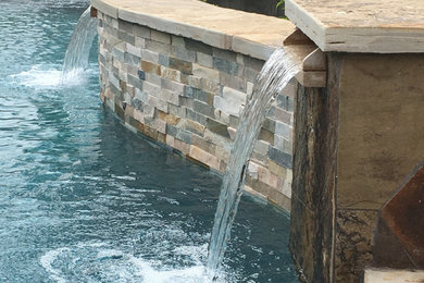 Example of a pool design in Houston