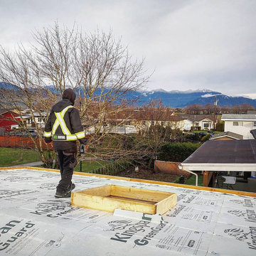 TPO Flat Roof - installation