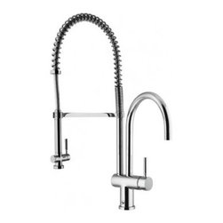 Vigo Chrome Pull-Down Spray Kitchen Faucet VG02006CH - Kitchen Faucets