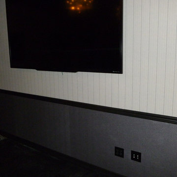 commercial wallpaper in business downtown
