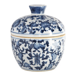 CHINESE FLOWER JAR - Products