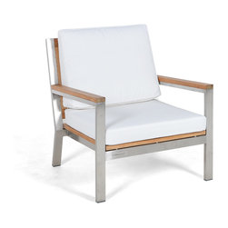 Wintons Teak Abacus SS Deep Seater - Outdoor Lounge Furniture