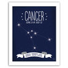Cancer Constellation Print , 8x10
