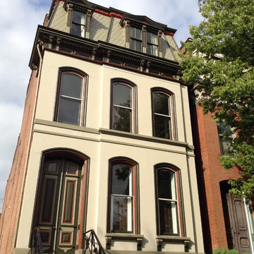 Three- Story Facade Painting in St.Louis City