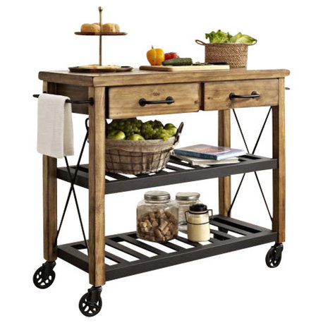 Roots Rack Industrial Kitchen Cart