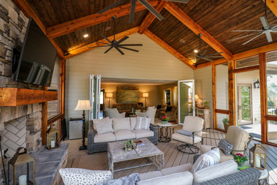 Inspiration for a cottage sunroom remodel in Birmingham