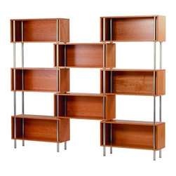 Blu Dot Chicago 8 Box Shelf - Display And Wall Shelves 