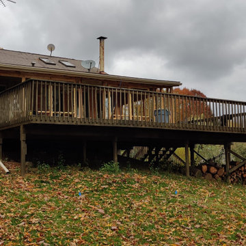 Two-Story Home Addition with Home Gym and Four Seasons Room