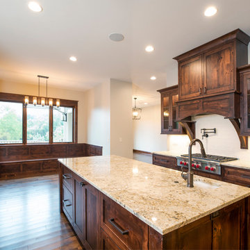 Knotty Alder Cabinetry