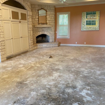 Dustless Tile Removal for Re-modeling