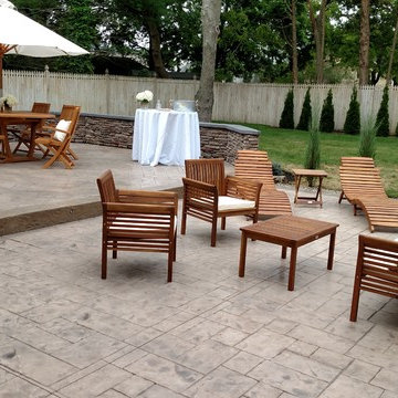 Custom Stamped Concrete Patio