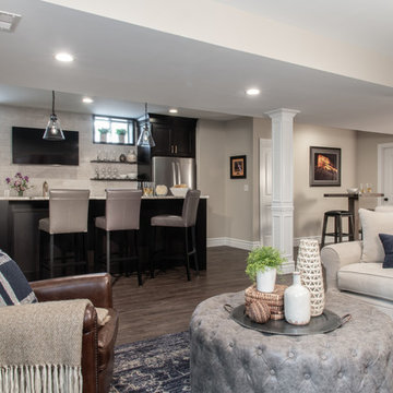 Transitional Lower Level in St. Louis