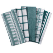 Set of 3 Kitchen Dish Towels, Tea Towels 18x28, Washable Drying Buffalo  Check Plaid Kitchen Towels, 100% Cotton Highly Absorbent Dish Towels Bar & Tea  Towels, Green/White 