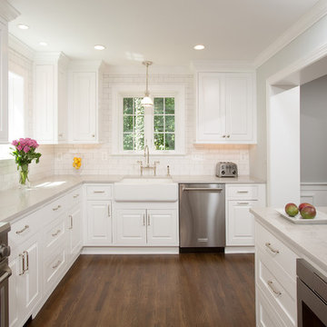 Alexandria Elegant Kitchen and Handsome Master Bath Addition