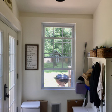 ATTACHED TWO CAR GARAGE WITH MUDROOM, READING, MA