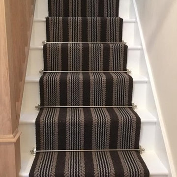 Roger Oates Sudbury Moorit stair runner carpet in Kingston Surrey